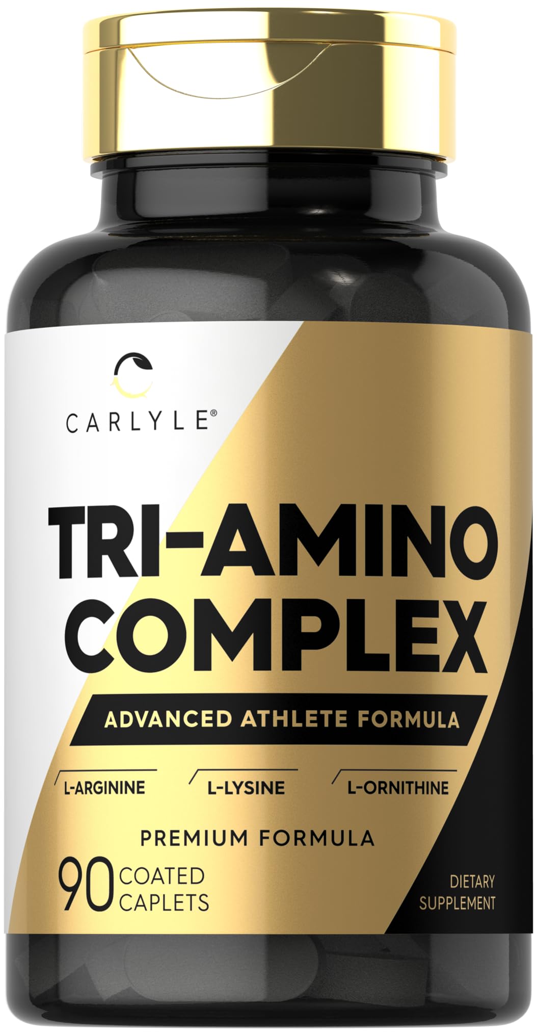Amazon.com: Carlyle Tri-Amino L-Arginine L-Ornithine L-Lysine Supplement |  90 Caplets