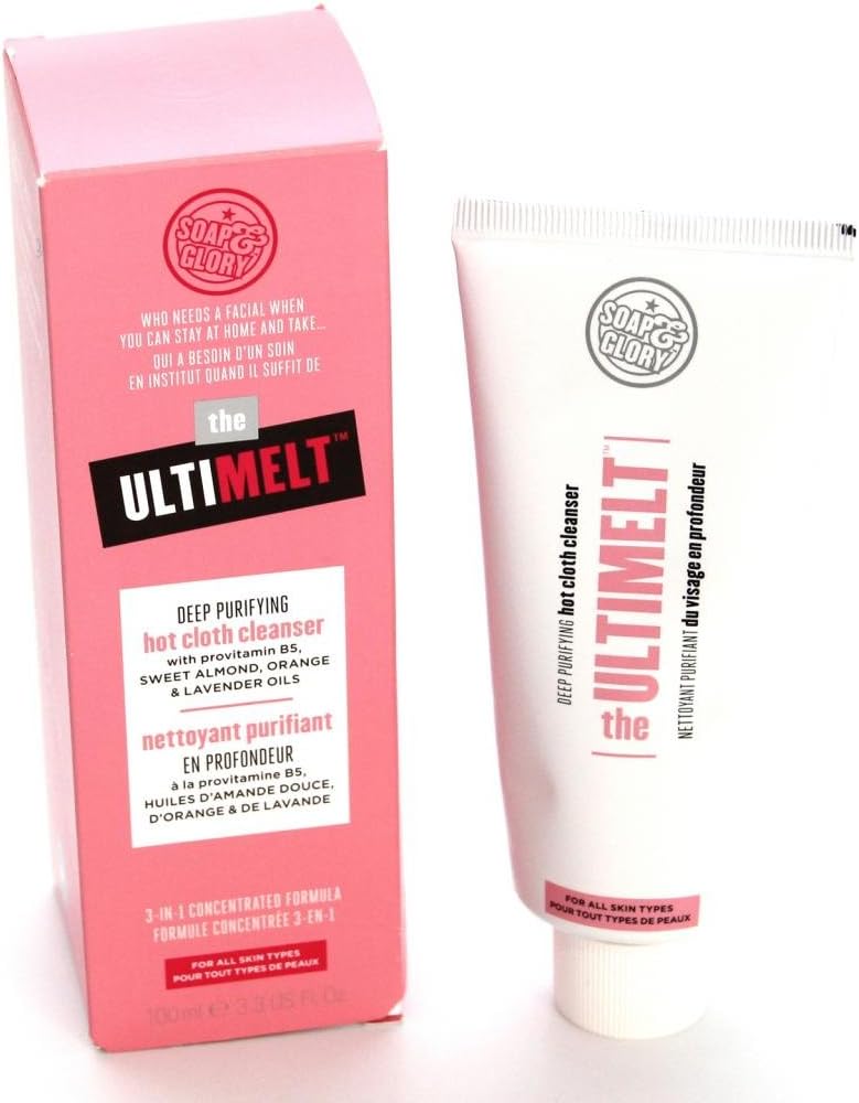 Soap And Glory The Ultimelt Deep Purifying Facial Hot Cloth Cleanser 100ml