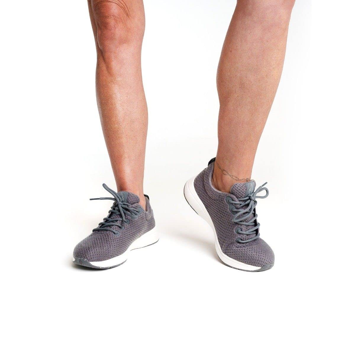 Green Steps Grey Arch Support buty sportowe na co dzień wykonane z trwałych materiałów. Wygodne i wspierające łagodzenie bólu stóp. 37 EU
