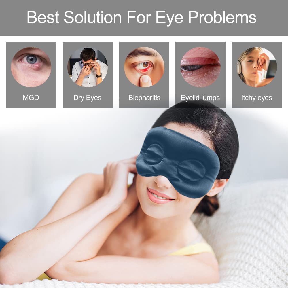 NOVEHA Express Warm Compress Individual Eye Mask | Moist Hot Technology For Sensitive Dry Eyes - Relieves Stye & Pink Eye - Reusable Heat Water Treatment For Irritated Eyes And - View #13