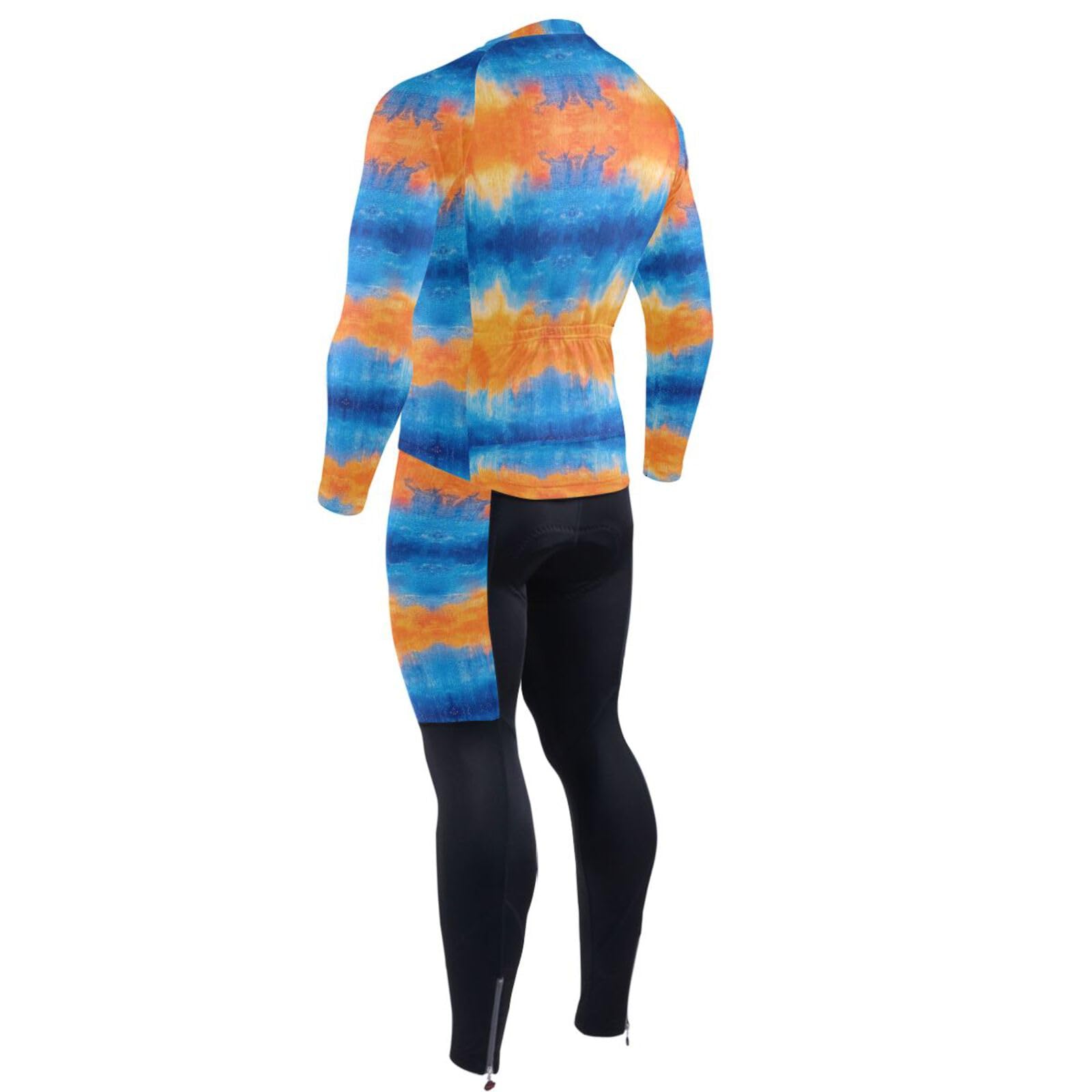 Radtrikot mit Taschen, schnelltrocknend, für Herren, 3D-gepolstert