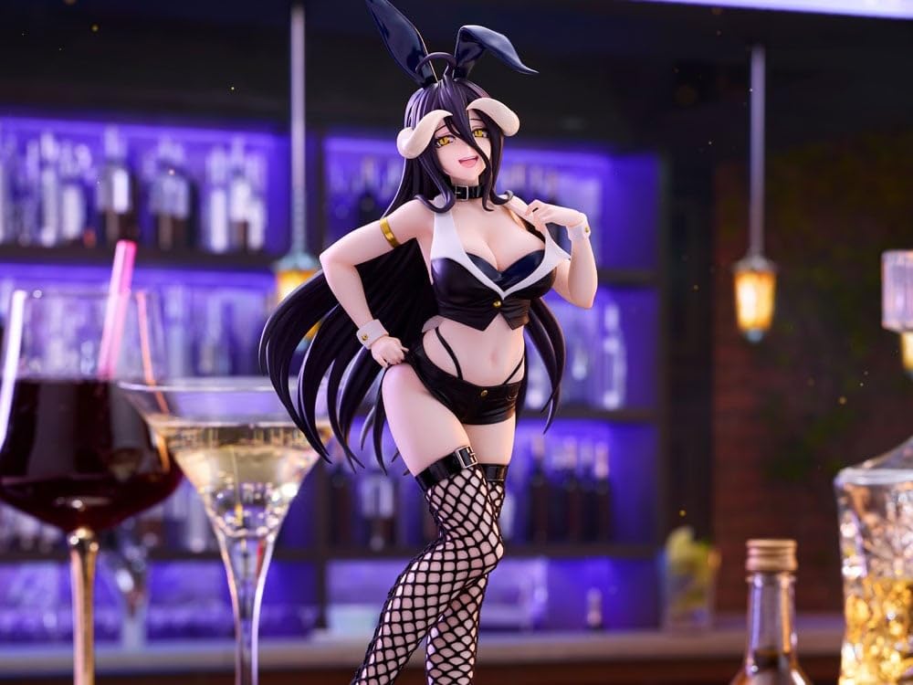 ONLY FROM JAPAN Anime BiCute Bunnies Statue (Albedo (Another Costume))