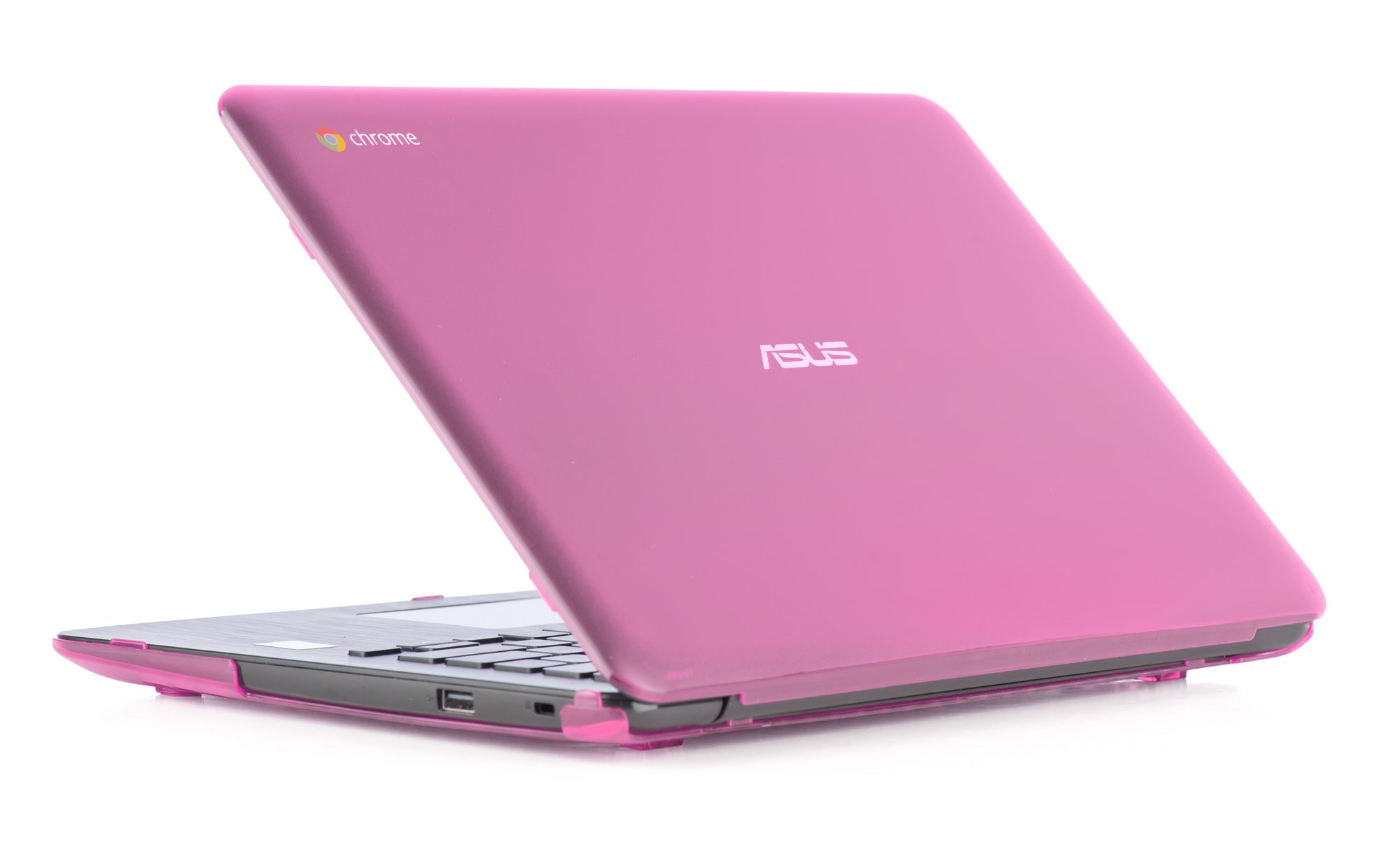 iPearl mCover Hard Shell Case for 13.3" ASUS Chromebook C300MA / C300SA Series Laptop (Pink)
