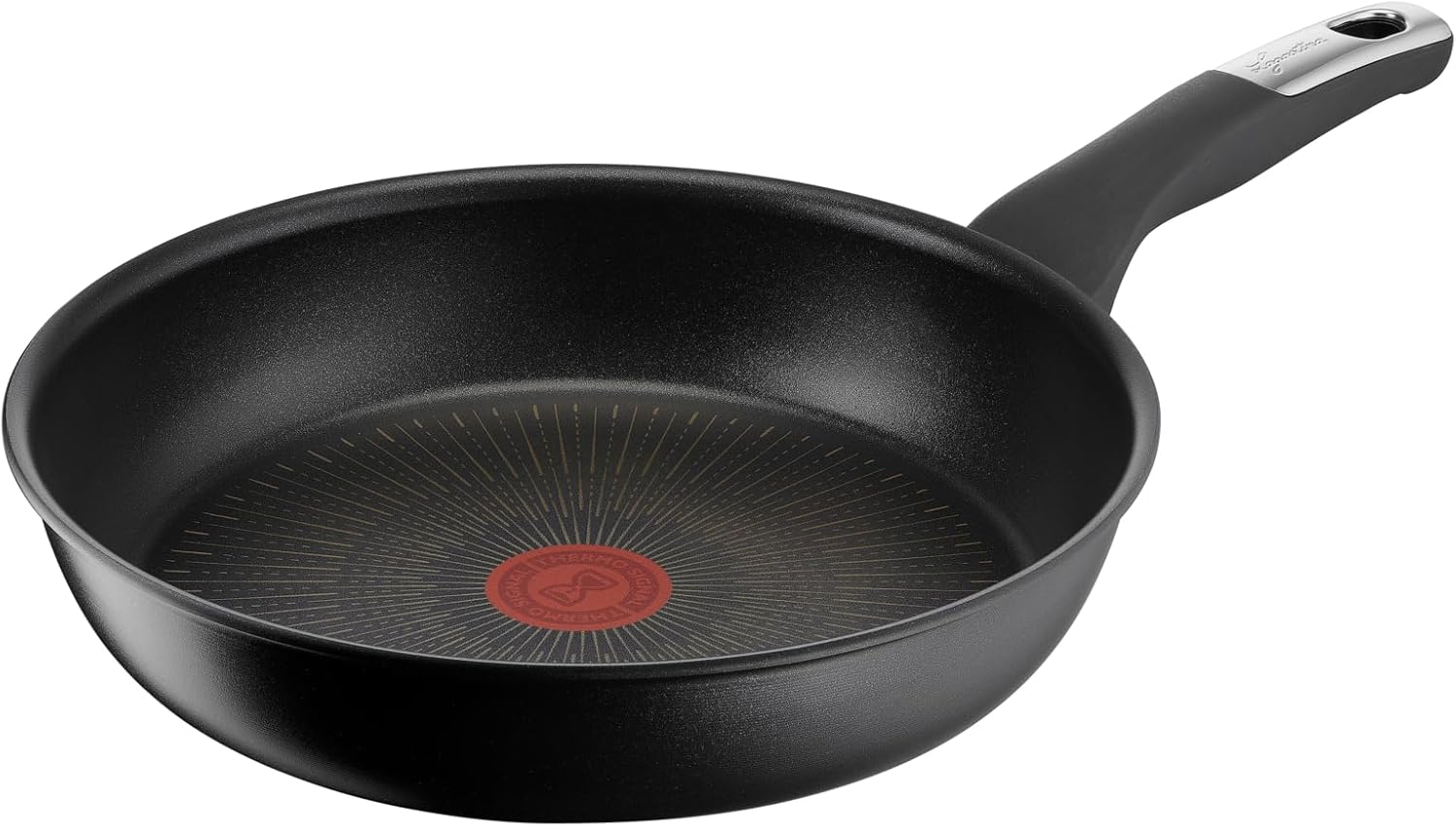 Lagostina Intensive Pro Non-Stick Frying Pan, 26 cm, Scratch Resistant Titanium Coating, Fast and Uniform Cooking, Thermo-Signal Technology, Suitable for All Heat Sources Including Induction