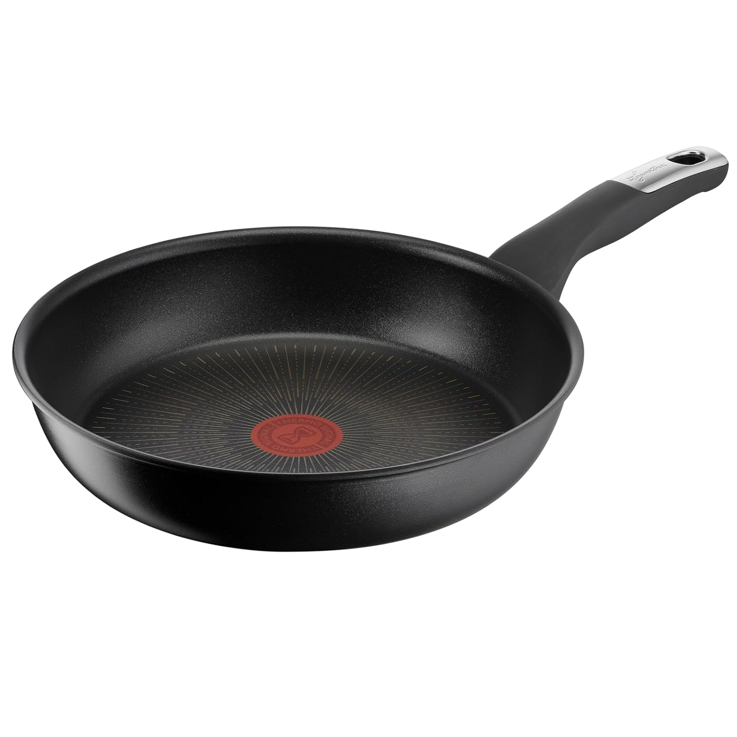 Lagostina Intensive Pro Non-Stick Frying Pan 26 cm Scratch Resistant Titanium Coating Fast and Uniform Cooking Thermo-Signal Technology
