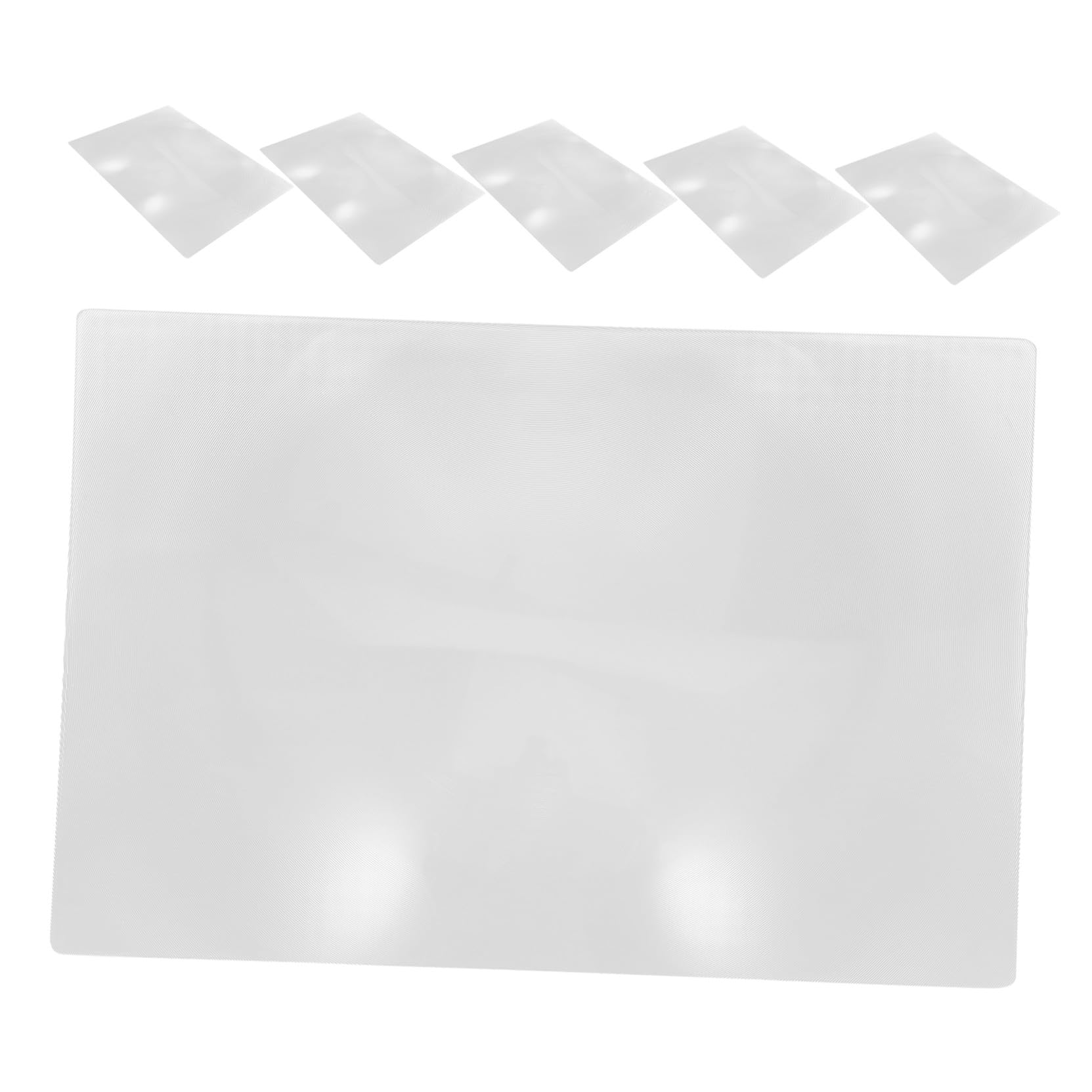 Loupes de lecture iplusmile pour seniors lot de 6 loupes plates de marque-page