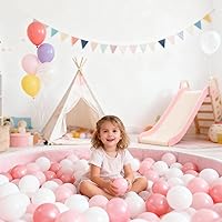 Vista 4 de GOGOSO Bolas para corral de bolas para niños pequeños plásticos accesorios a prueba de aplastamiento duraderos formas divertidas juguetes de baño