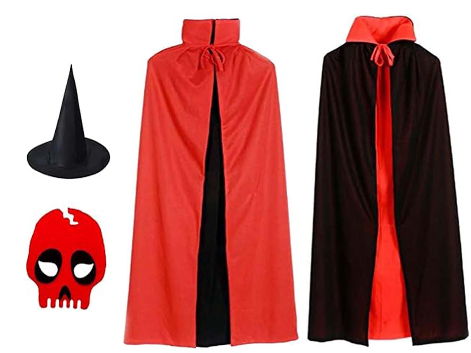 MODERNAZ Vampire costume for kids with mask cape | halloween dracula ghost fancy dress (3-4 years) (B0CK4Z4DCZ) Amazon Price History, Amazon Price Tracker