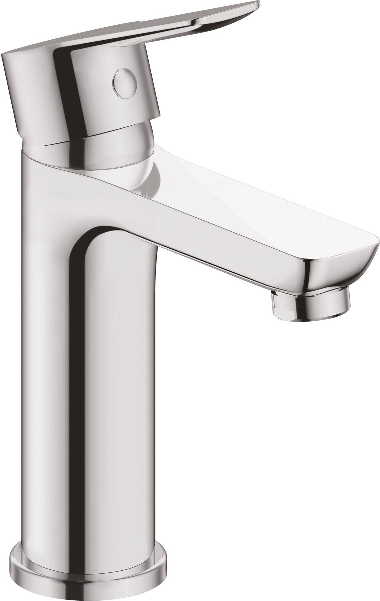 Duravit A.1 armatura umywalkowa, rozmiar M (wysokość wylotu 109 mm), kran łazienkowy, armatura umywalkowa, chrom