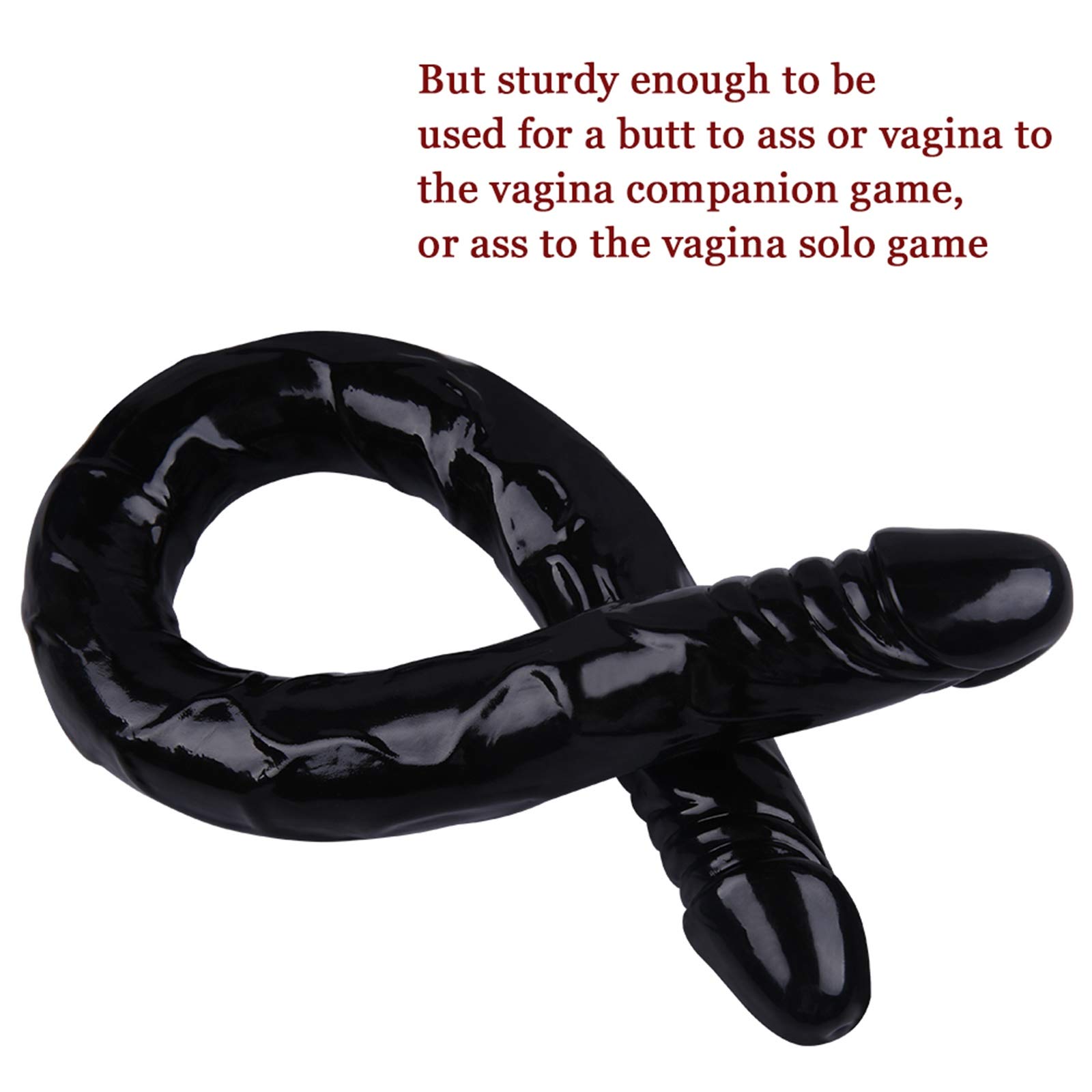 Dildo XXL Anal Dildo Doppeldildo 56 cm in Voller Lnge, Schwarze Tuba,  Vagina Und Anal Doppel Orgasmus Sexspielzeug, Geeignet Fr Paare, Lesben,  Professionelle Spieler SM-Spiele : Amazon.de: Drogerie & Krperpflege