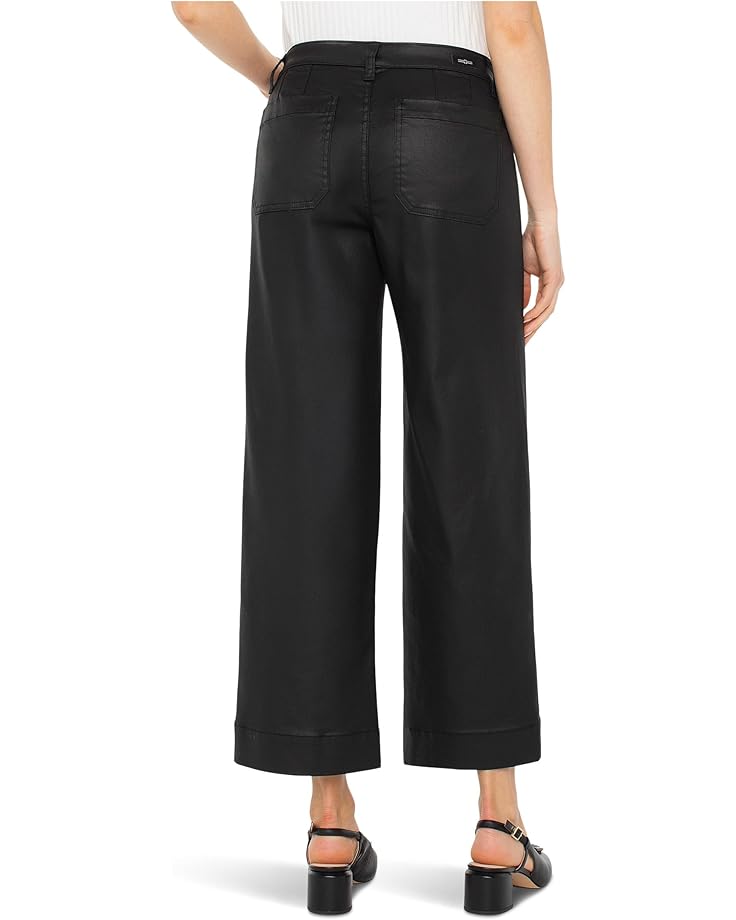 Liverpool Los Angeles Crop Mid-rise Wide Leg Pant With Patch Pockets 27" Inseam - #2 of 3
