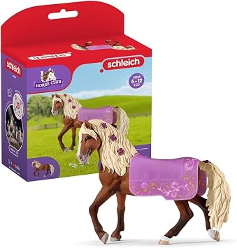 Schleich Horse Club, 2-Piece Playset, Horse Toys for Girls and Boys 5-12 Years Old Paso Fino Stallion Horse Show