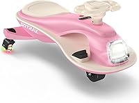 GOTRAX WG1 Electric Wiggle Car for Kids 3+ | 12V Battery 120Min Playtime, LED Flash Wheels, Music Speaker, Easy Assembly, 132lbs Max