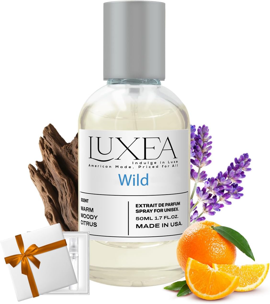 Pheromone Cologne for Men,Wild Eau de Parfum Spray – Bold Bergamot, Lavender & Woody Pheromones Perfumes for Men, Long Lasting Pheromone Cologne with Masculine Allure, 1.7 fl oz