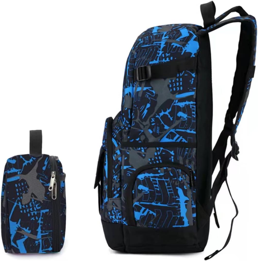 rickyh style Boys and Girls Kids Backpacks, Lightweight Backpack 18.5 x 13.75 x 8.75 Inches lunch bags 10 x 8 x 3.8 Inches Kids Backpacks for School and Travel, BPA Free - Image 4