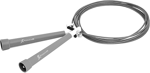 Miniatura 10 de ProsourceFit Speed Jump Ropes Negro -,Naranja,Verde,Gris,https://www.amazon.com/dp/undefined