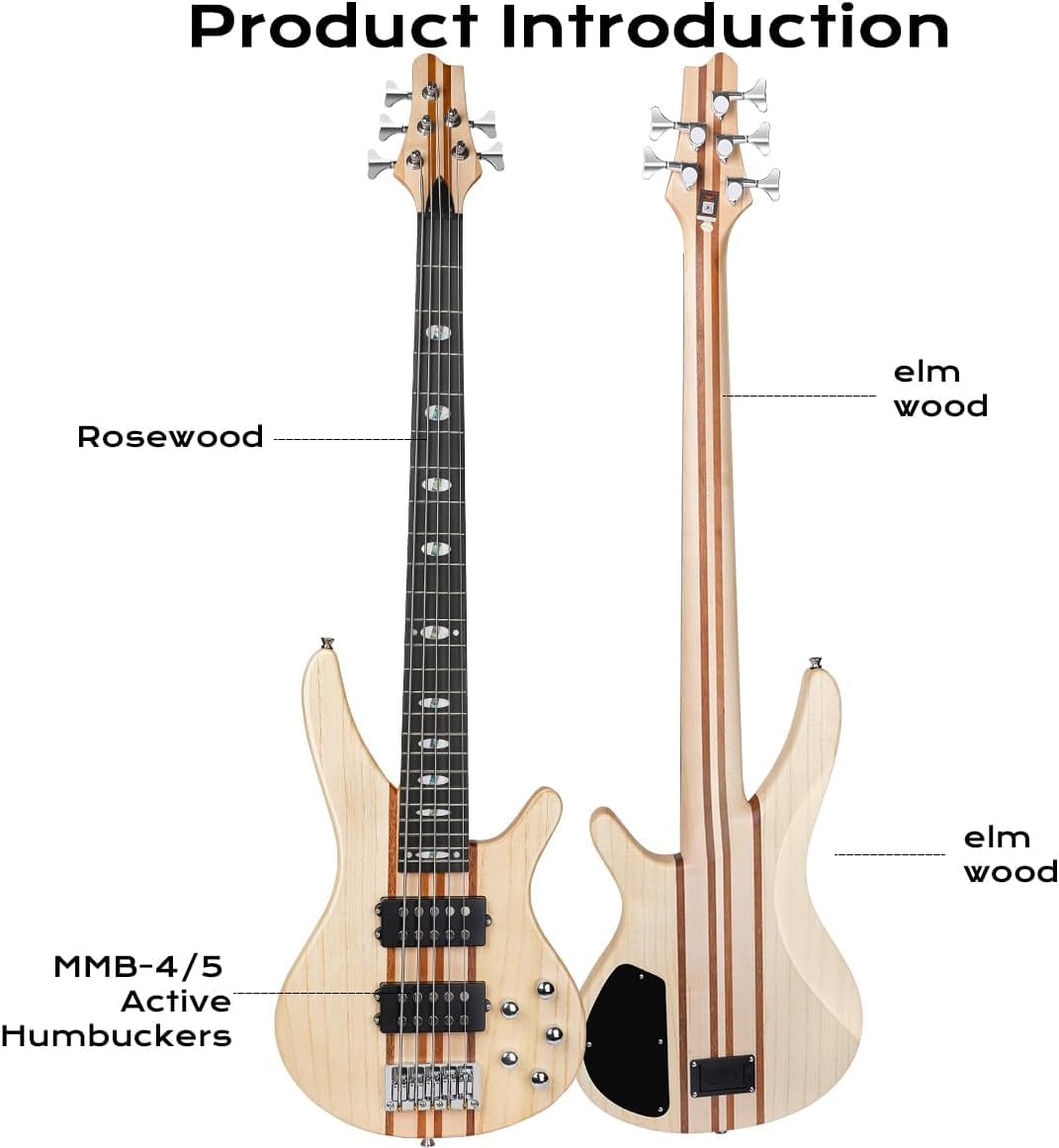 Electric Bass Full Size P Bass Starter Kit Black DB-4S NA