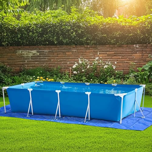 Tapete protector para piscina rectangular 24 x 12 ft miniatura 4