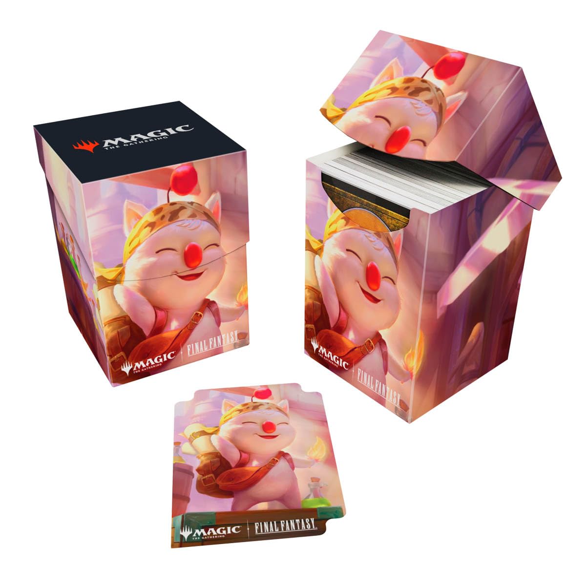 final fantasy moogle mtg Amazon.com: Ultra Pro - Final Fantasy x Universes Beyond Stiltzkin, Moogle  Merchant 100+ Deck Box for Magic: The Gathering