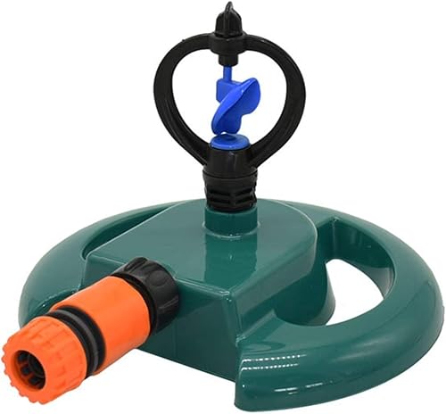 Conector de manguera Rociador giratorio de césped Aspersor de jardín con conector 12 34 Conector de riego de jardín Invernadero 1P