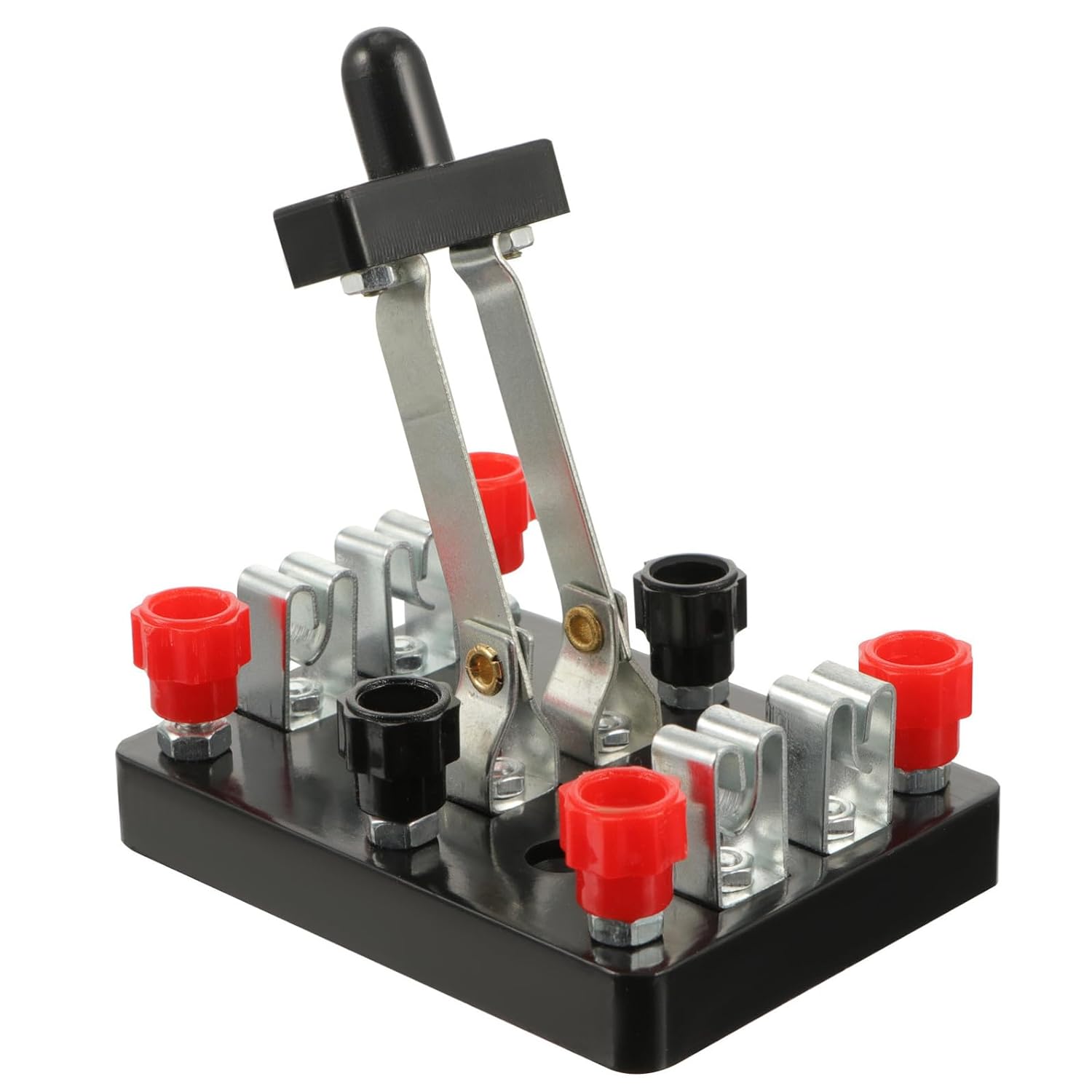 Alipis Double Pole Double Throw Knife Switch Lightweight Plastic and Metal Construction Corrosion Resistance for for Electrical Circuits for Teaching Use and Student Experiments