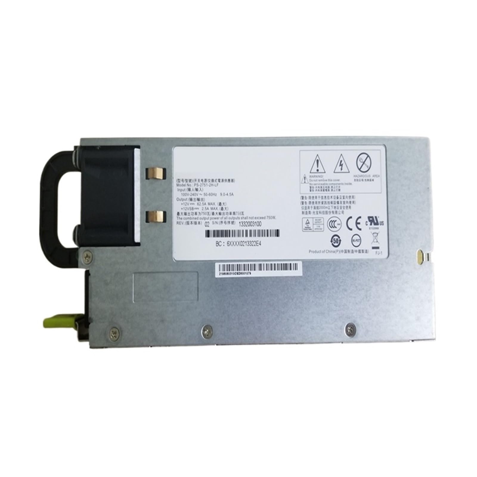 Alimentation RH2285 2288V2 460W pièce serveur PS-2461-6F-LF pour baie informatique