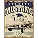 Price comparison product image Large Car Garage Auto Ford Classic Mustang Vintage Retro Metal Tin Wall Sign 1813