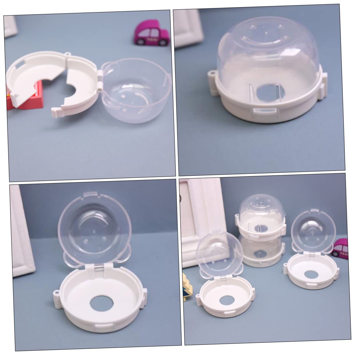 MERRYHAPY Plastic Stove Knob Covers Gas Range Protectors Childproof Oven Knob Covers