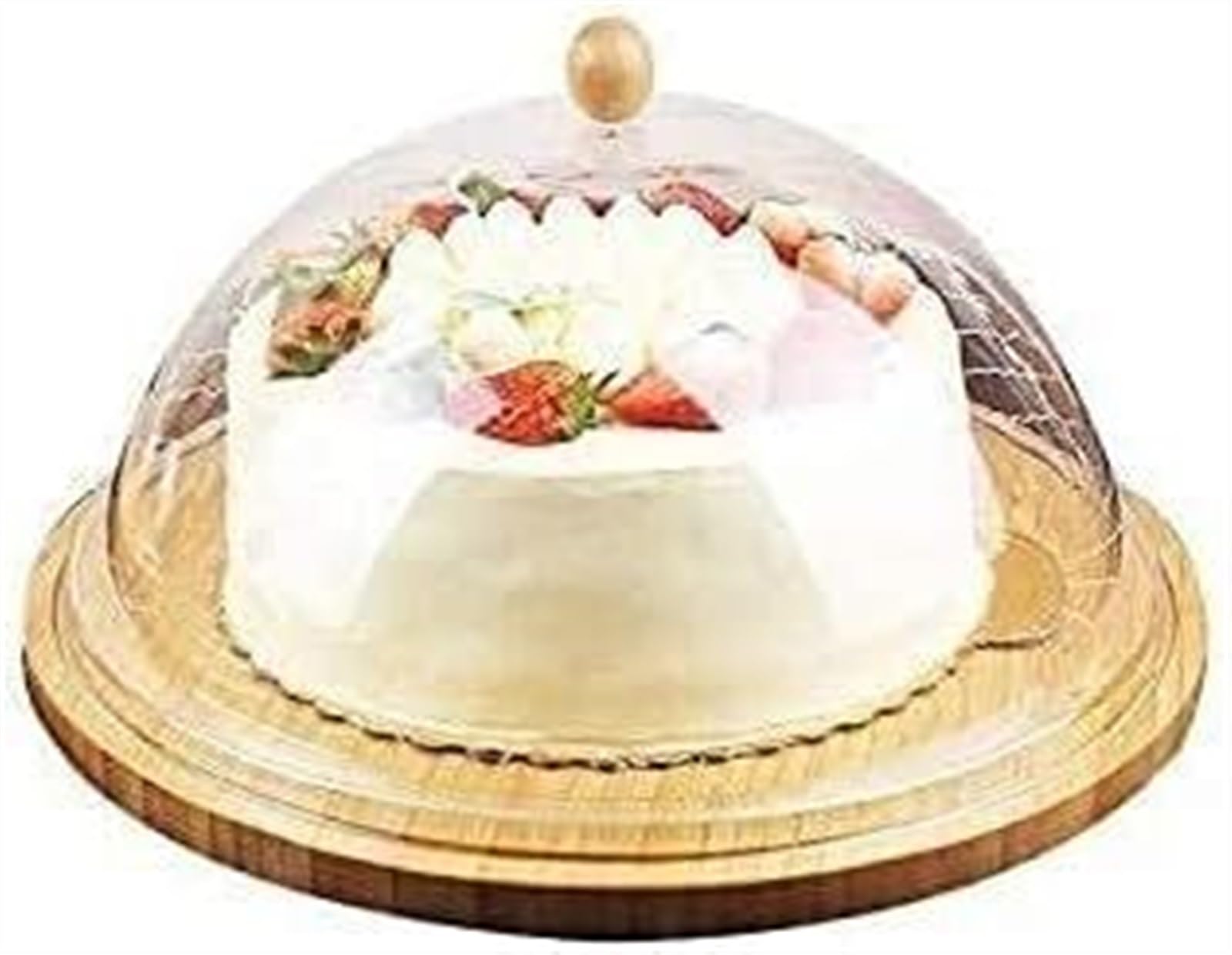 Boîte à gâteaux cloche plastique pour préserver la fraîcheur des pizzas