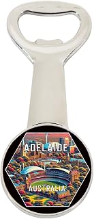 Adelaide Australia Travel Destination Souvenir Magnetic Bottle Opener