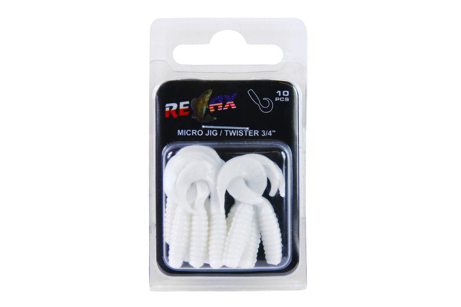 Relax Twister 035 – Esca In Gomma Micro Jig Da 2 Cm, Colore Trota/rosso. Confezione Da 10 Pezzi. Perfetta Per Pescare Trote, Persici E Cavedani In Laghetto O In Corrente.