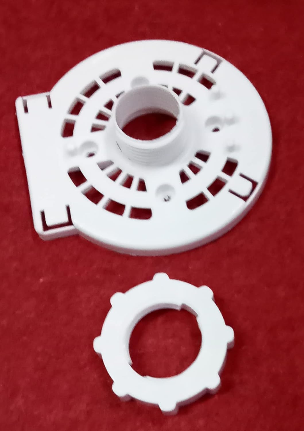 Universal Table Fan Guard Lock Nut Set (TF-004) | Durable Plastic Fan Guard Locking Nut & Retainer | Replacement Spare Parts for Table Fan | Easy to Install (1 Set)-image-37