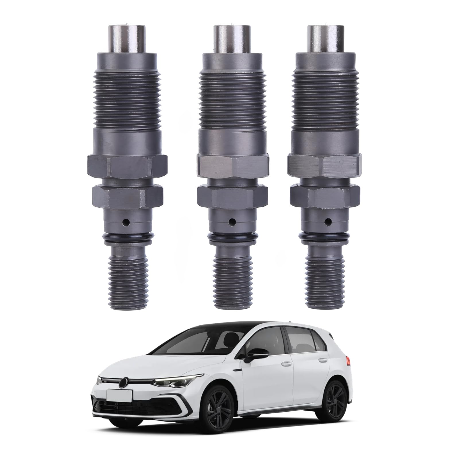 LICHENGTAI Lot de 3 injecteurs compatibles avec moteur Yanmar 3TN82 3TNA72 3TN66L-UT 3TNE68-DW 3TNE74-GB2 3TNE74-GB2S 719255-53100