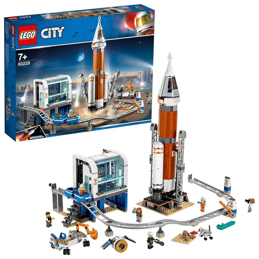 LEGOCity Deep Space Rocket and Launch Control 60228 Building Kit (837 Pieces)