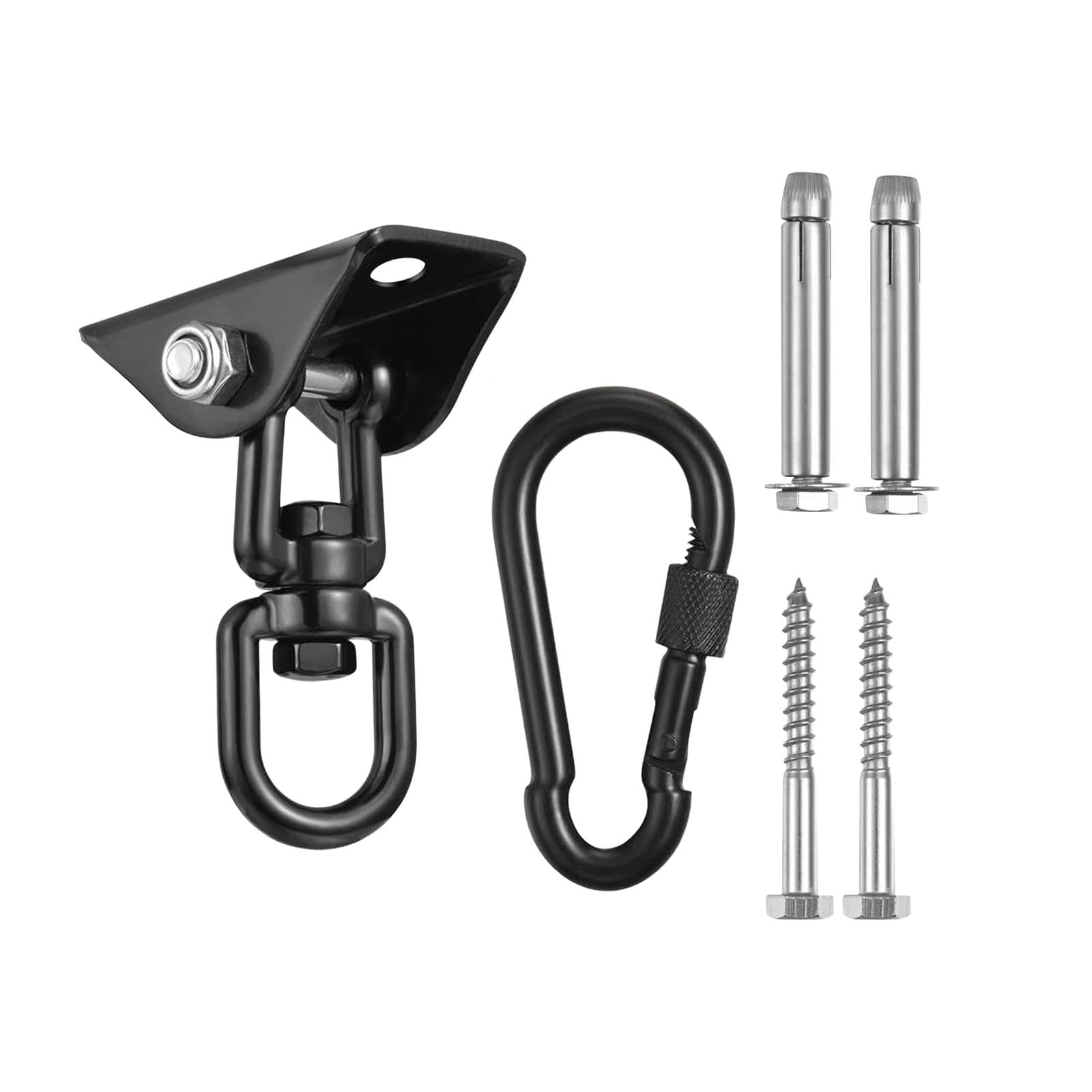 Amazon | Yajuyi 360°回転ハンモック吊り下げキット、スイング