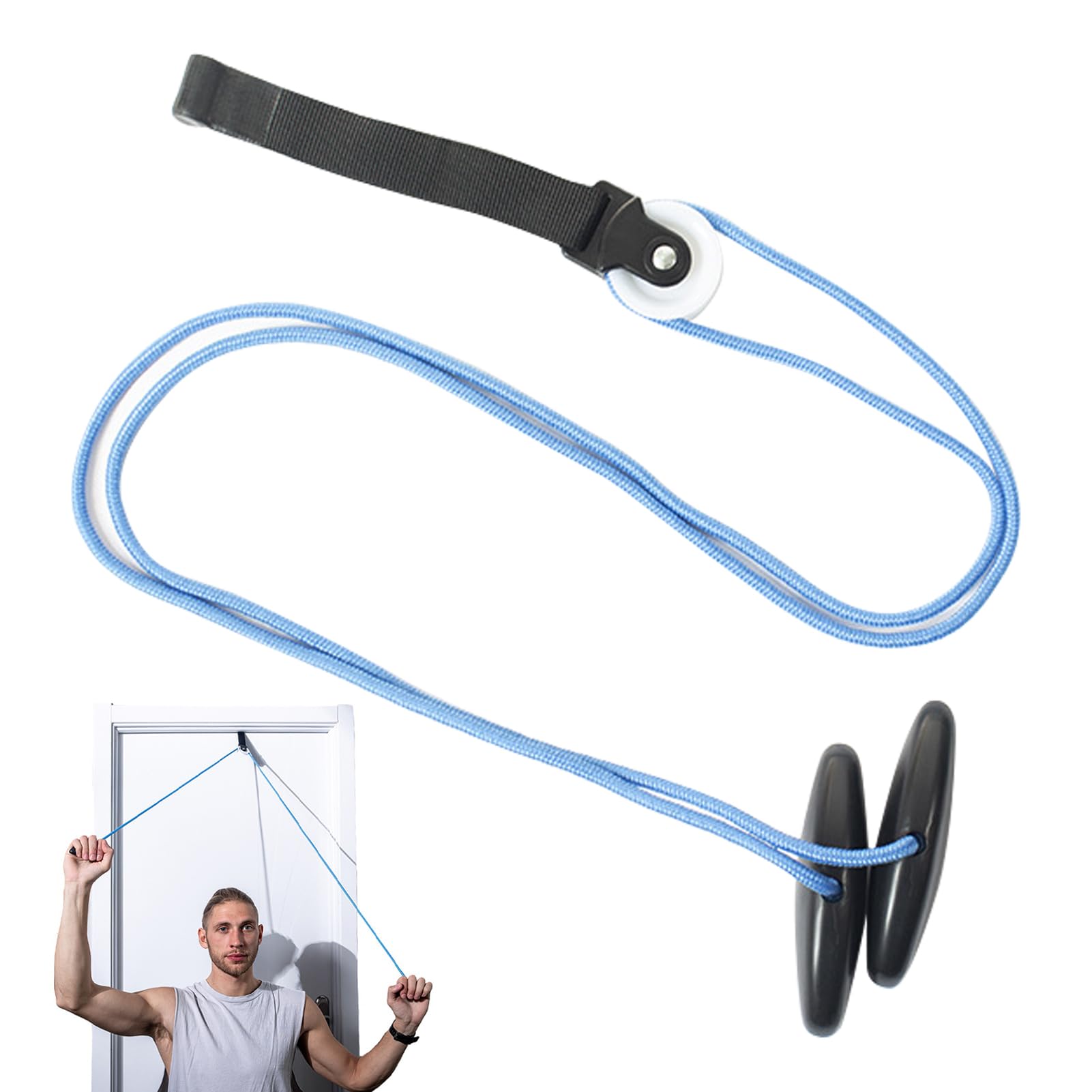 Shoulder Pulley Over The Door for Physiotherapy Shoulder Exercise Pulley for Rotator Cuff Rehab Arm Pulley Physio Door