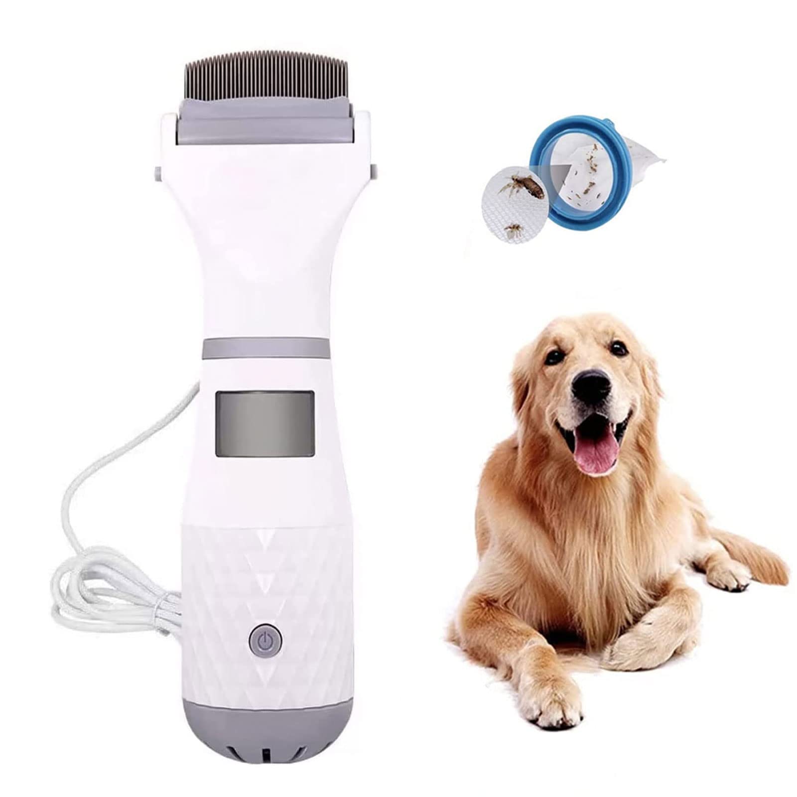 Lice Comb Electric Combs Adults and Children Vacuum Comb Suitable for