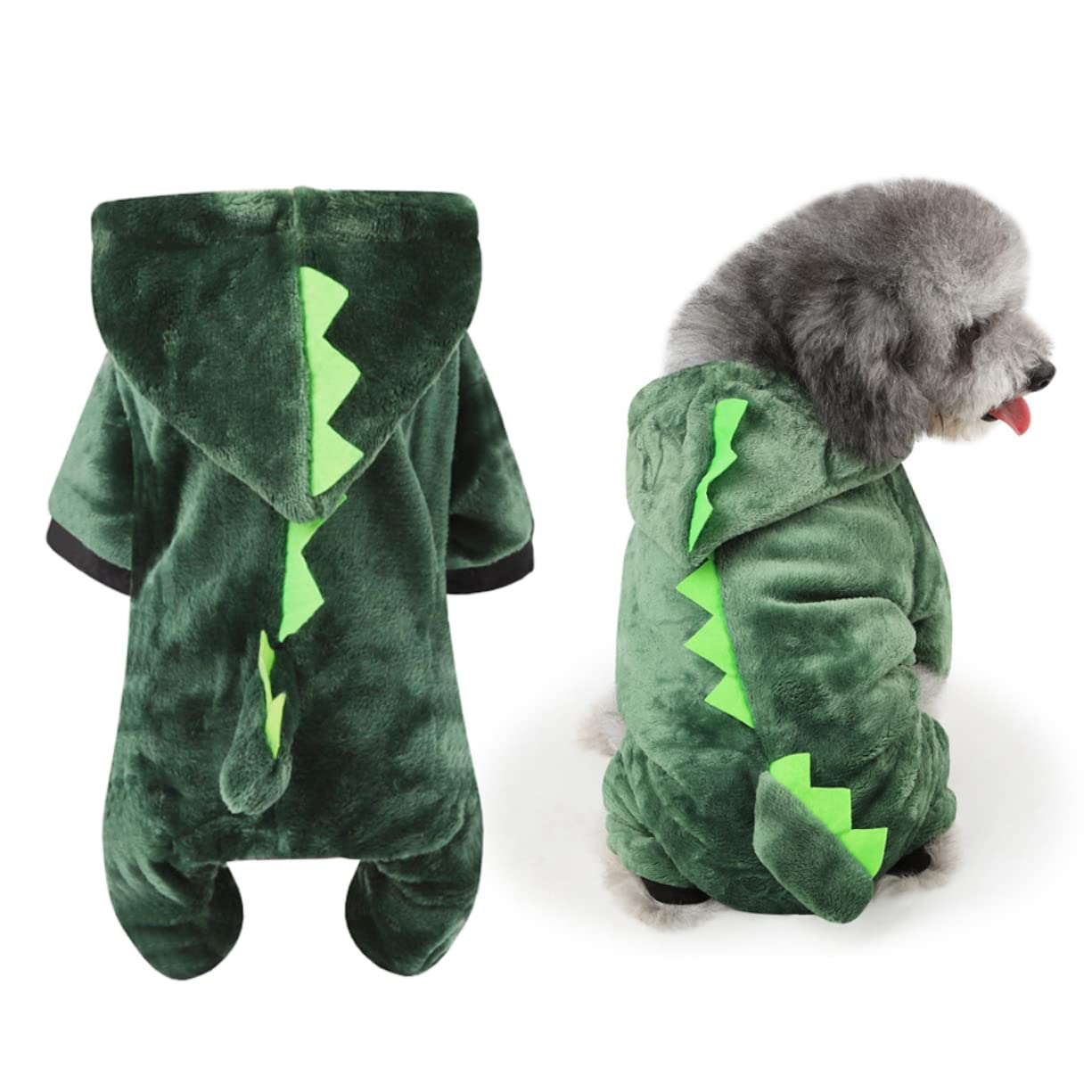 Didiseaon 3pezzi Costume Per Cani Xl Abbigliamento Per Animali Domestici Caldo e Morbido Per Halloween Feste e Occasioni Speciali