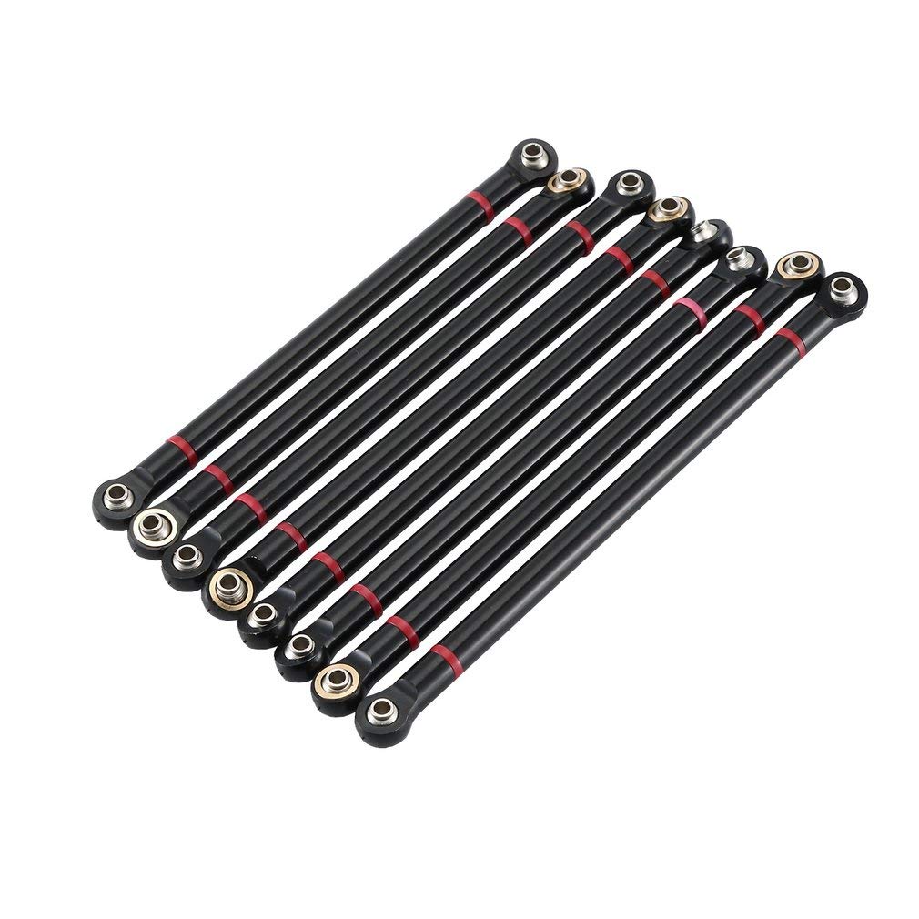 Buy Richoyster 8PCS Aluminum Alloy Chassis RC Link Rod Linkage Set