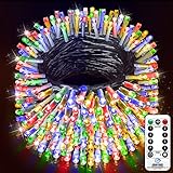 1000 LED Christmas Lights, 403 FT Super Long Christmas Lights Outdoor Waterproof, 8 Modes & Timer Fairy Light LED String Lights for Xmas Tree Wedding Holiday Party Thanksgiving Decoration