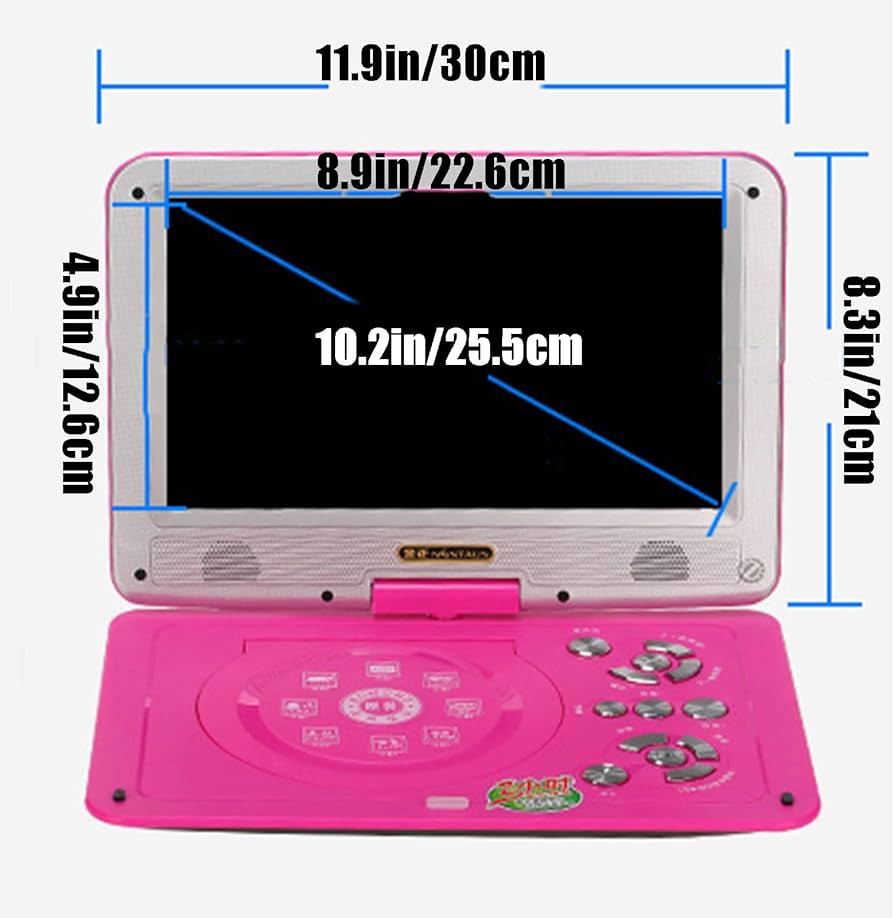 ポータブルDVDプレーヤー　キッズ　ピンク Amazon.co.jp: SYNAGY 11インチ ポータブル DVDプレーヤー 子供