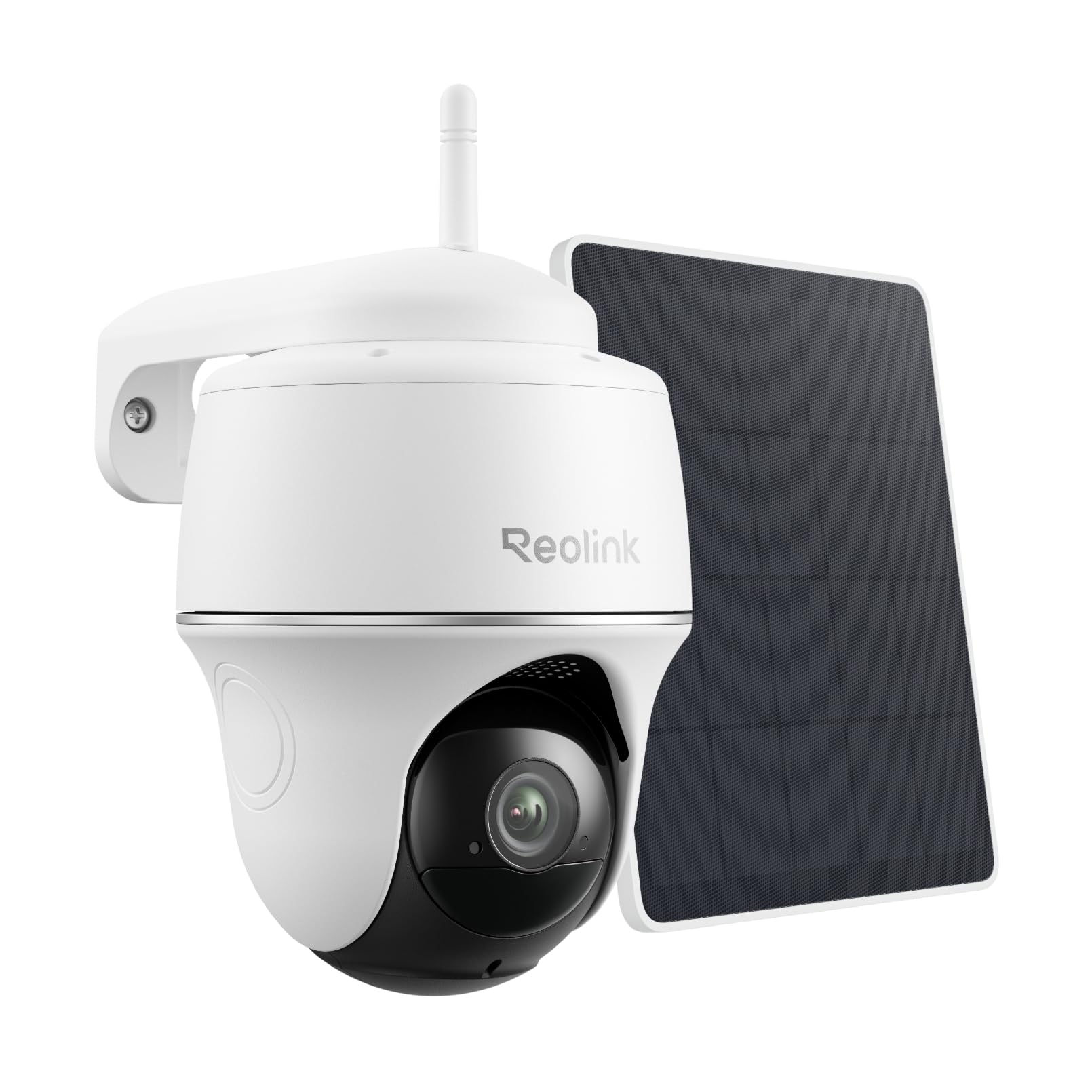 Telecamere Wi-Fi Solari Esterni 2 Pezzi 2K 3MP Con Pannello Solare – Visione Notturna A Colori, Antenna 4dBi, Rilevamento PIR, IP65 Impermeabile, Controllo Remoto E Audio Bidirezionale