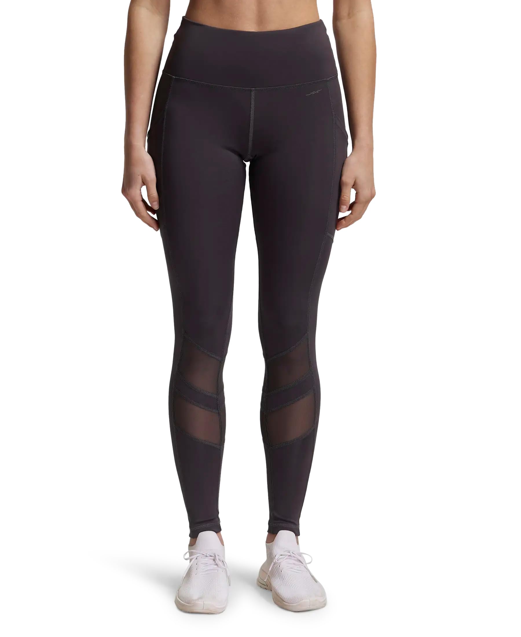 jockey MW38 Women's Microfiber Elastane Performance Active Wear Leggings with Breathable Mesh-picture-20