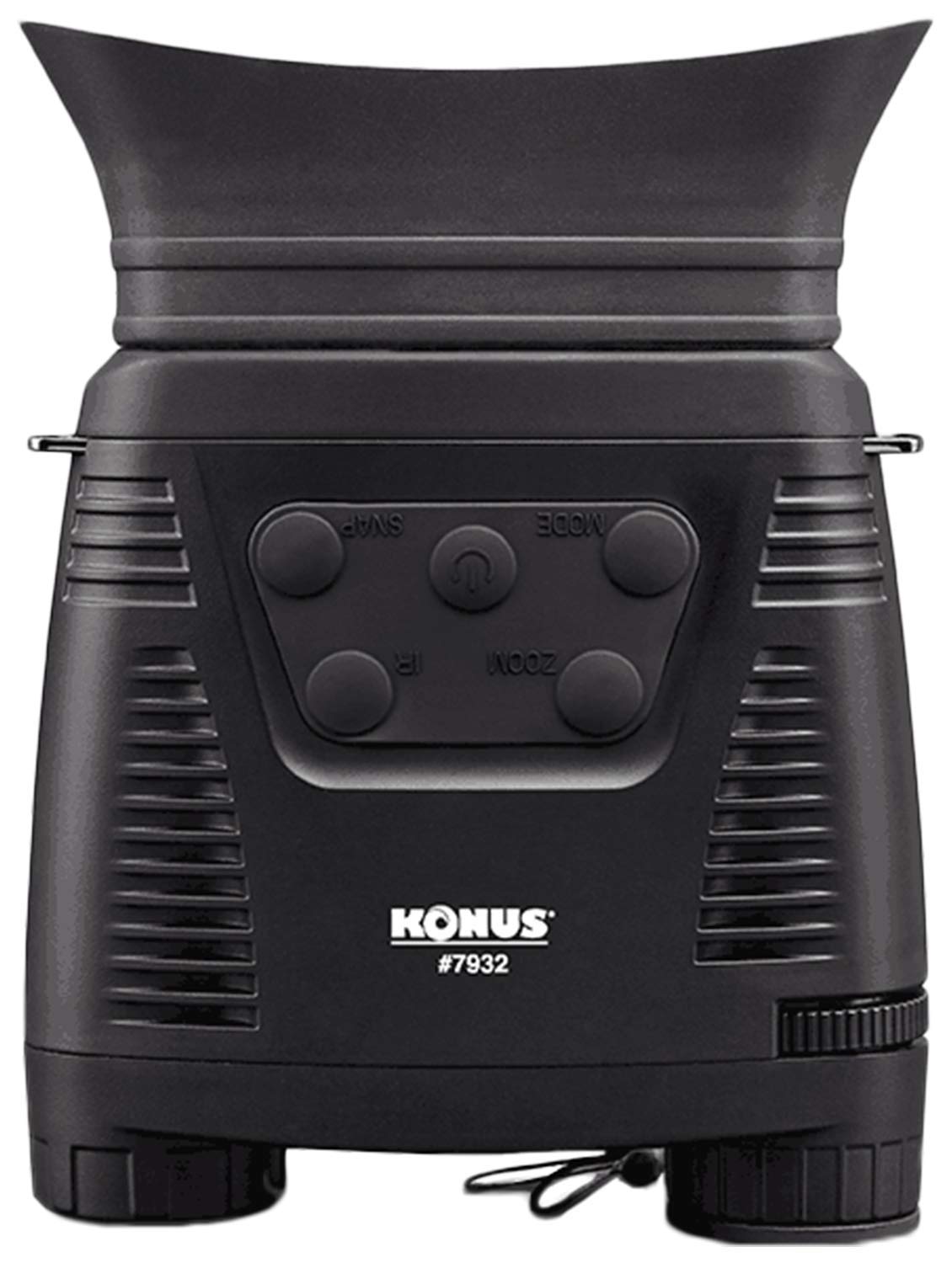 Konus 7932 KonuSpy 11 - Binocular digital de visión nocturna, color negro mate, talla única