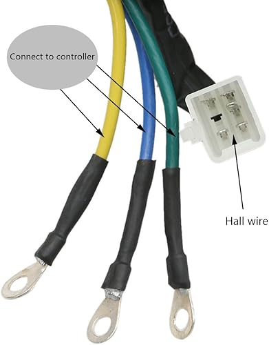 Miniatura 4 de 48V 1800W Motor eléctrico de alta velocidad sin escobillas DC y 32A Kit de controlador de velocidad sin escobillas para e-Bike ATV Go Kart Ciclomotor