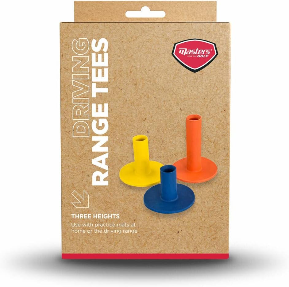Masters Driving Range Tee Pack 3 Heights