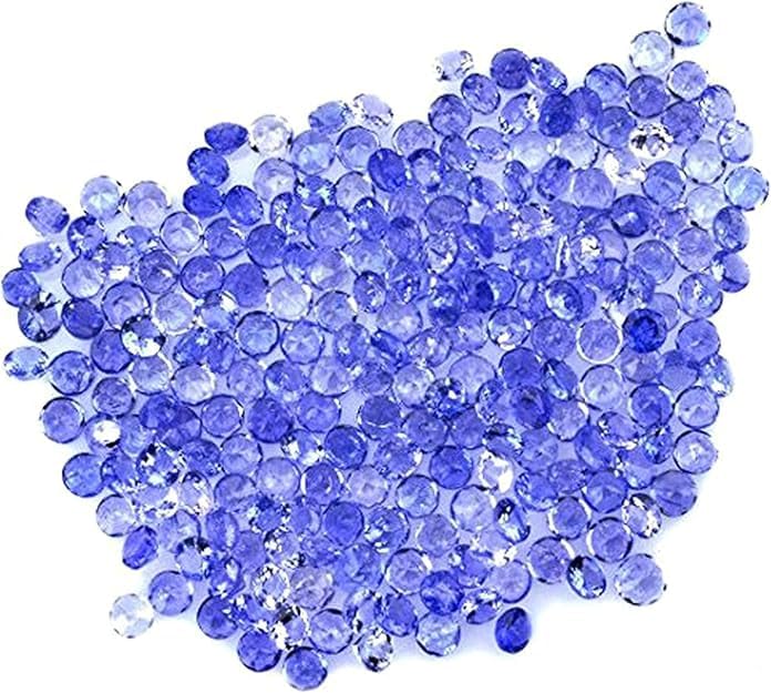 GemMartUSA 20ct Tanzanite Loose Gems | 100% Natural Hand Cut Polished | Grade A+ (natural inclusions) | Wholesale Lot (TZ-60007)