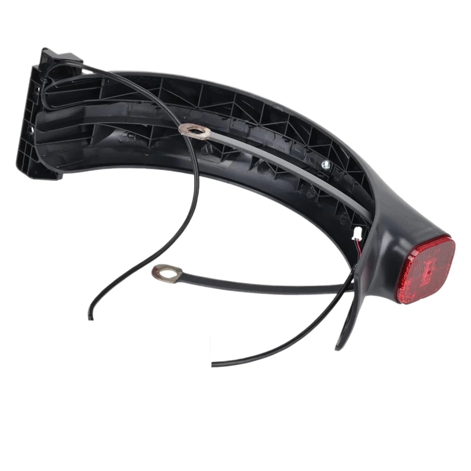 Guardabarros Patinete Guardabarros Trasero for Scooter eléctrico, Cubierta Impermeable, Conjunto Que Contiene Soporte y Luces traseras de Freno(F2 Rear Fender)