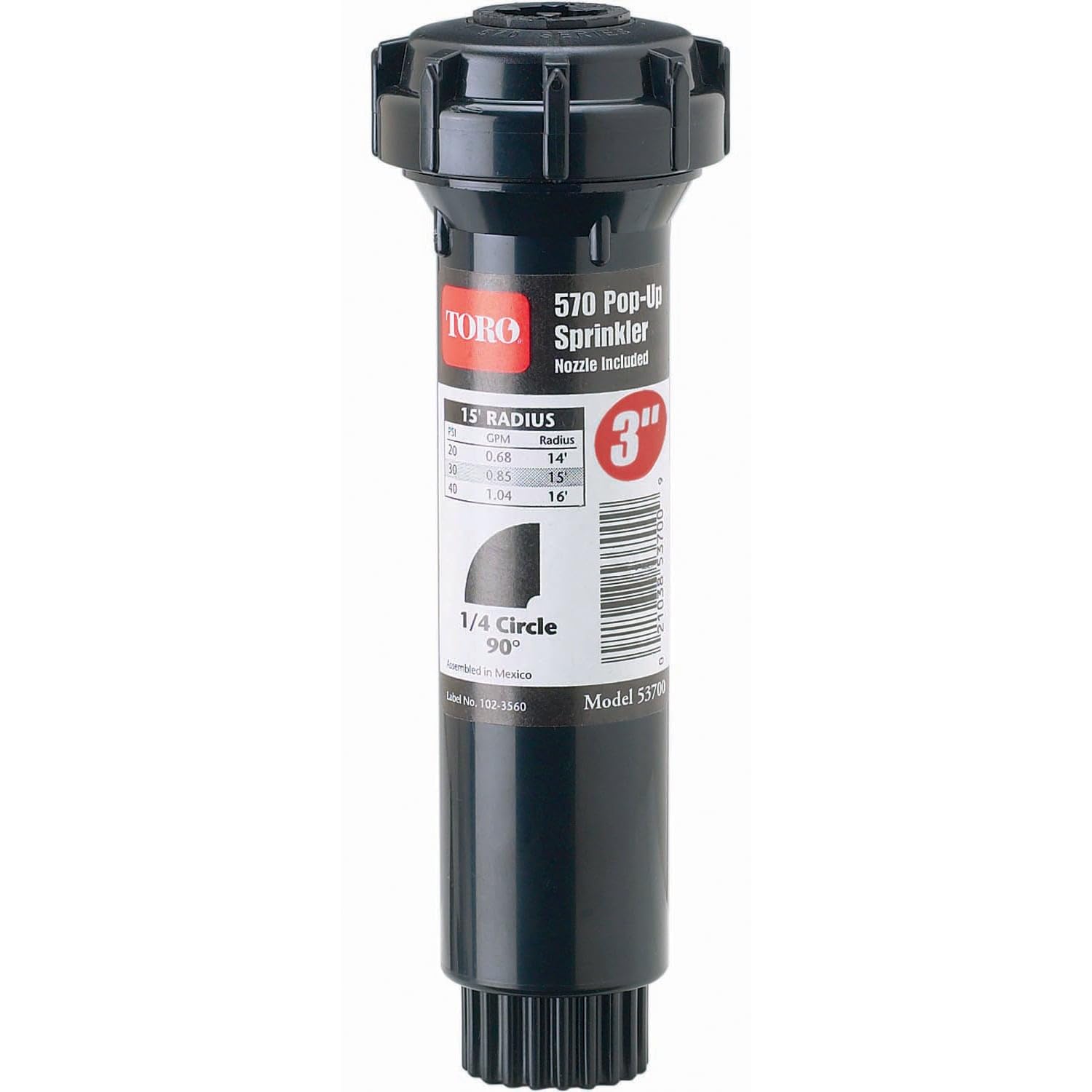 IRRIGATORE POP-UP STATICO CM.10 1/2 F ART.LPS-415