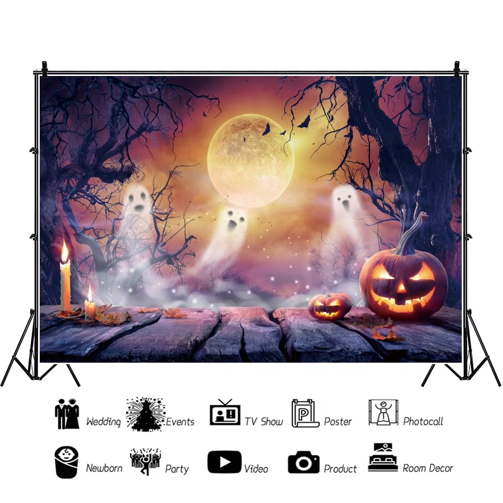 背景布　【　ハロウィン I　】　サンプル　お月見さん、十五夜、9月 背景布 【 ハロウィン I 】 サンプル お月見さん、十五夜、9月